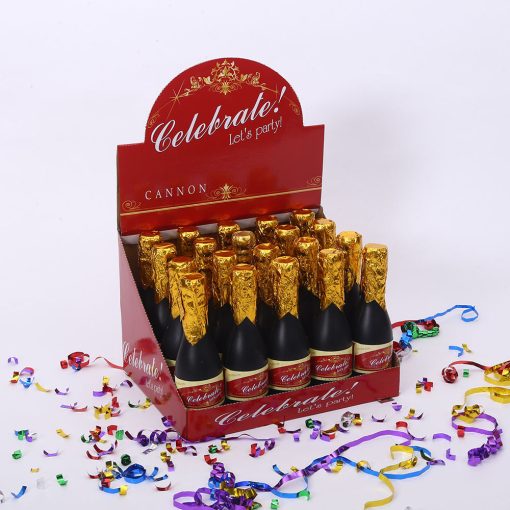 Venta al por mayor de mini botellas de champán con poppers para fiestas BC173 - Imagen 5