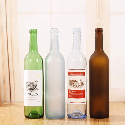 garrafa de vidro de vinho