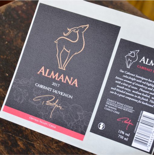 Étiquette de vin : conception personnalisée estampée à chaud pour les autocollants de bouteille de vin - Image 4